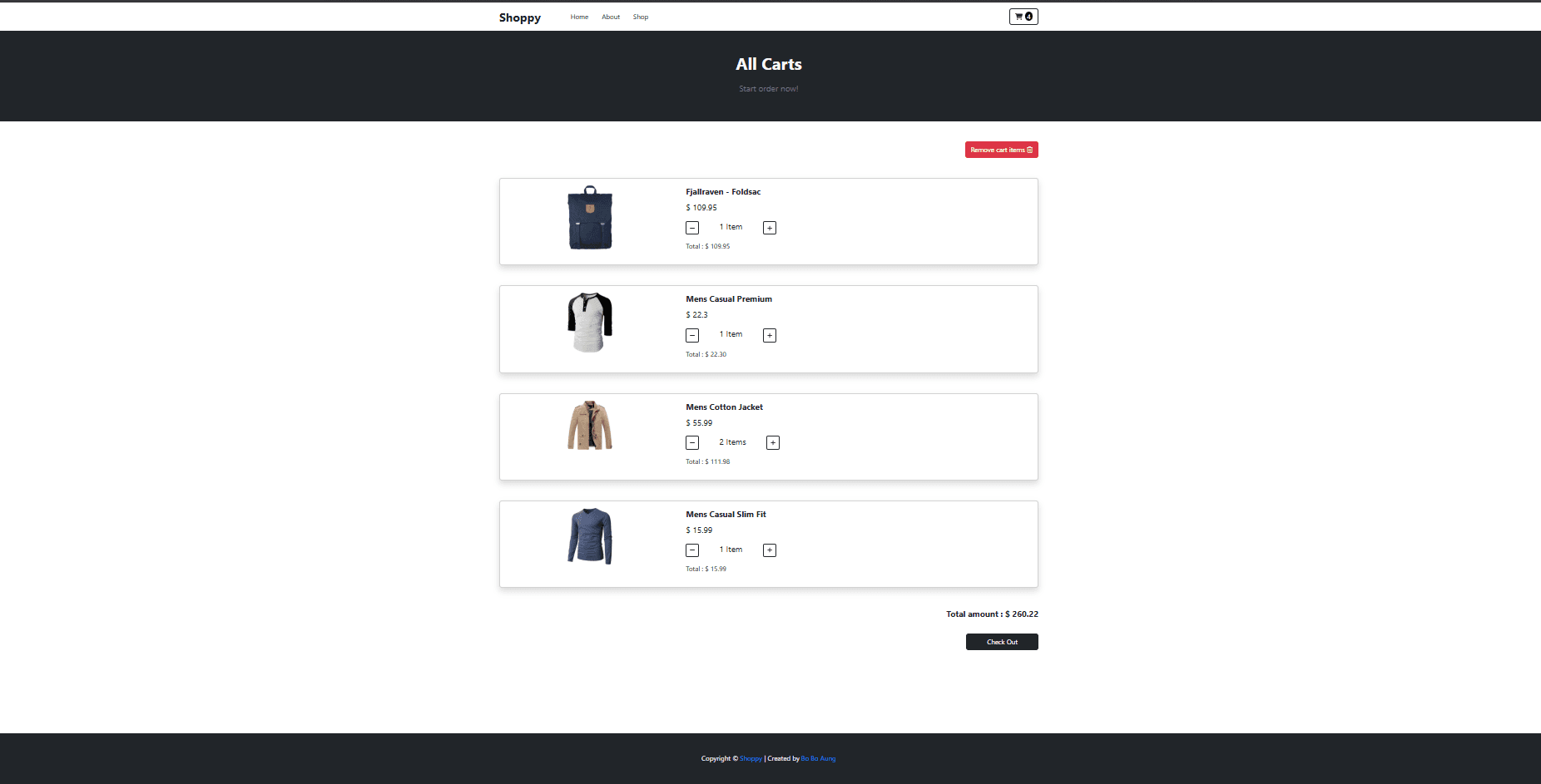Vue.js Shoppy E-commerce – 3